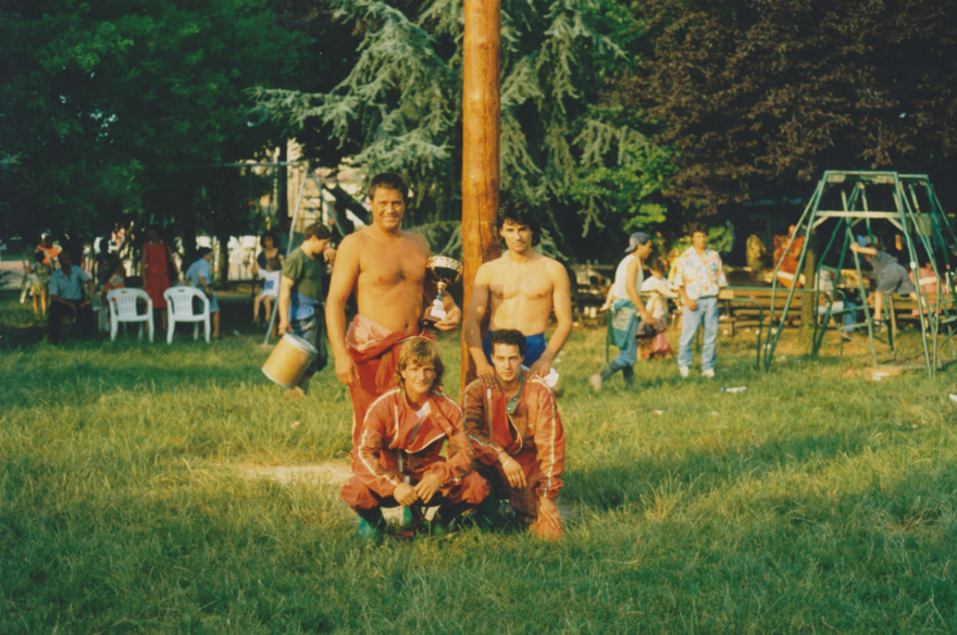 Festa della Famiglia, palo della cuccagna (1992)