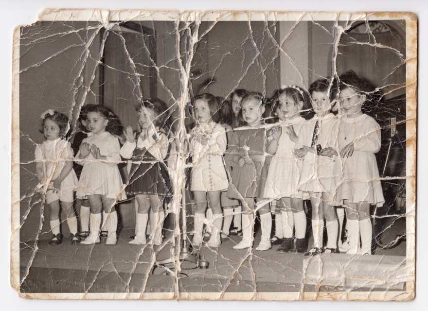 Recita teatrale dei bambini dell'asilo di Basella