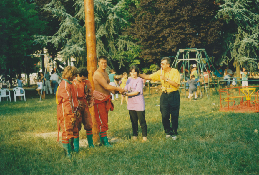Festa della Famiglia, palo della cuccagna (1992)
