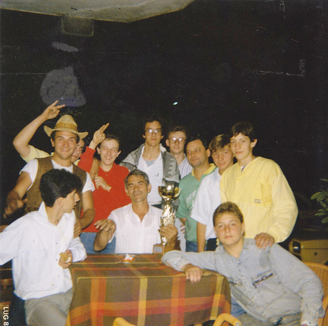 Ragazzi alla Festa della Famiglia (luglio 1985)