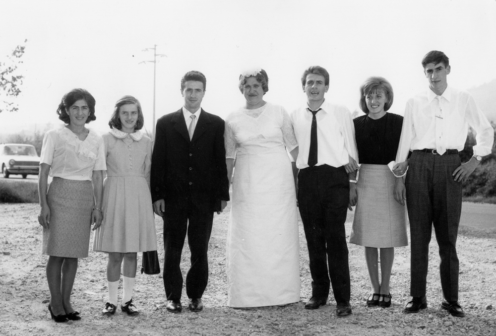 10 settembre 1966: il giorno del matrimonio con la moglie Elisabetta Nava.