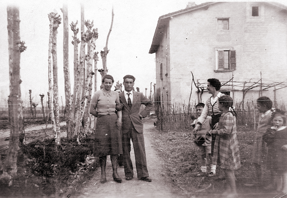 Basella, Via Serio (Cascina Brozzoni), 1943: Giacomo Generali (archivio: Guido Brozzoni)