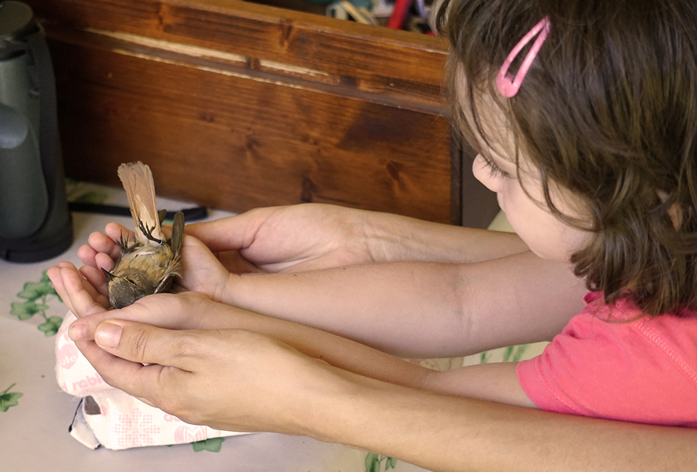 Un momento magico per i bimbi presenti