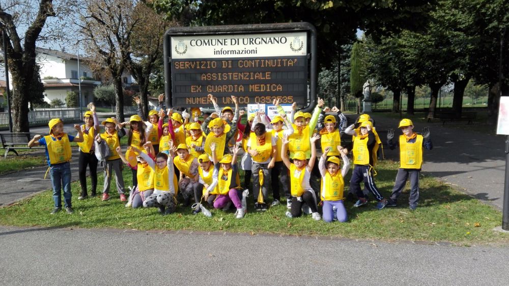 I ragazzi della scuola di Basella