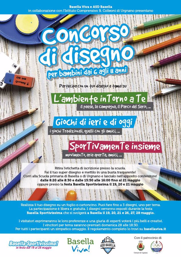 Concorso di disegno a Basella Viva