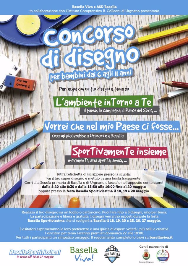 Concorso di disegno a Basella Viva